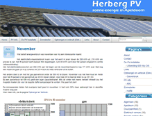 Tablet Screenshot of herbergpv.nl